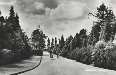 605760 Gezicht in een onbekende straat te Bilthoven.